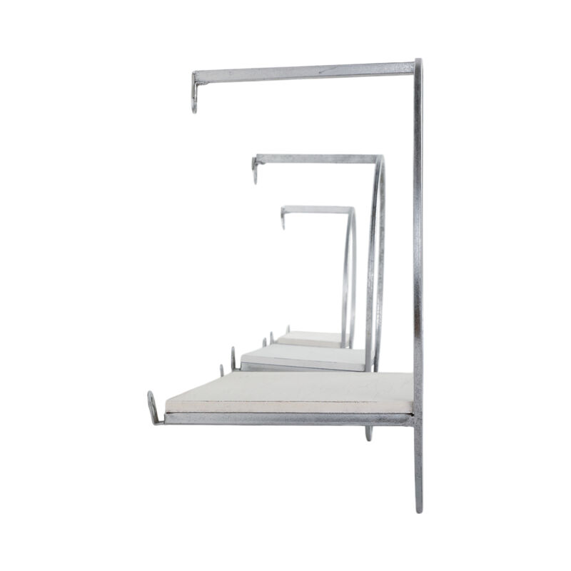 S/3 Wood/Metal Wall Shelves image number 2