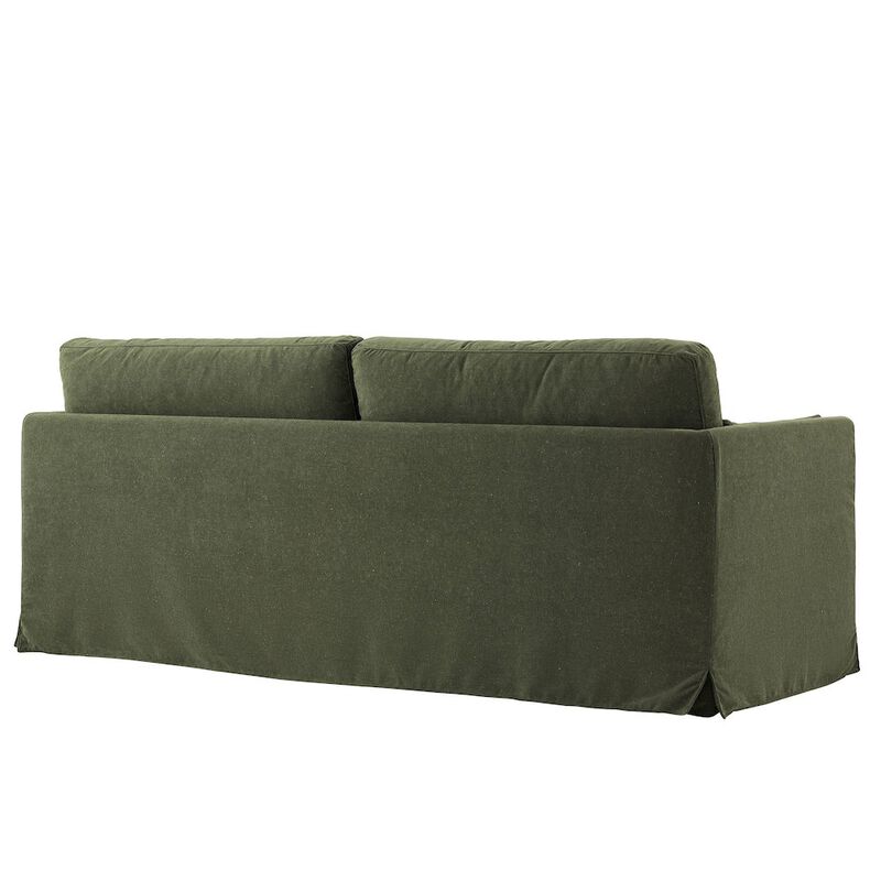 Wellfleet 85" Slipcovered Fabric Sofa image number 4