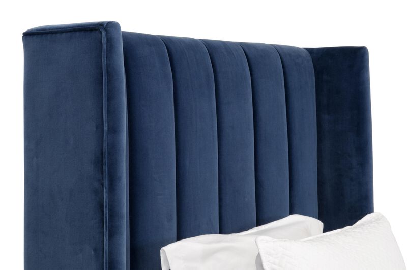 Chandler Twin Bed, Denim