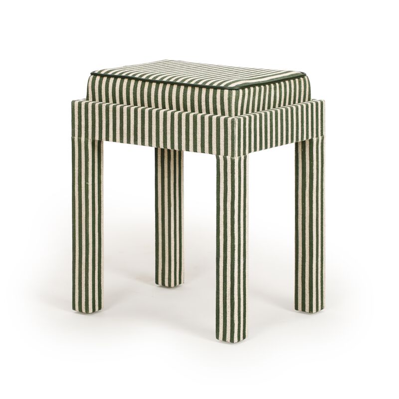 Kora Brown Cotton Jute Stool image number 3
