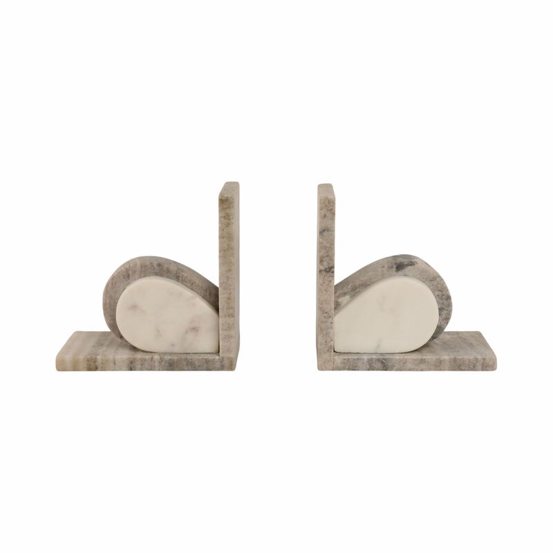 DAYTONVIEW Marble Bookends image number 0