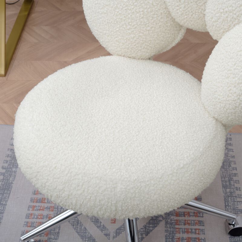 Adjustable Swivel Vanity Chair image number 8
