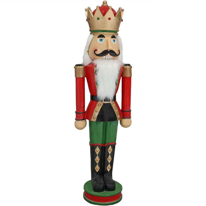 Sunnydaze Prince Matthias the 3ft Nutcracker Statue Christmas Decoration