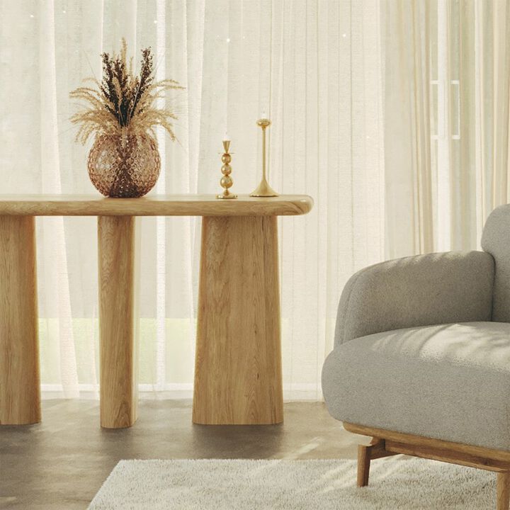 Laurel Console Table - Natural