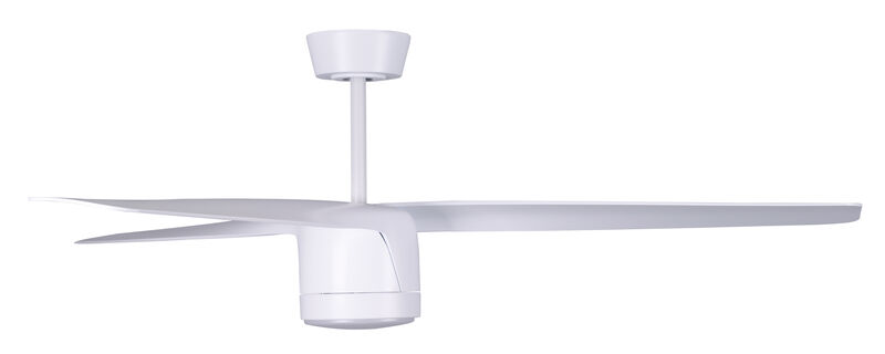Lucci Air Peregrine 56" Indoor/Outdoor Ceiling Fan with Light and Remote, Modern LED Outdoor Ceiling Fan, Damp Rated, Energy Efficient DC Motor image number 3