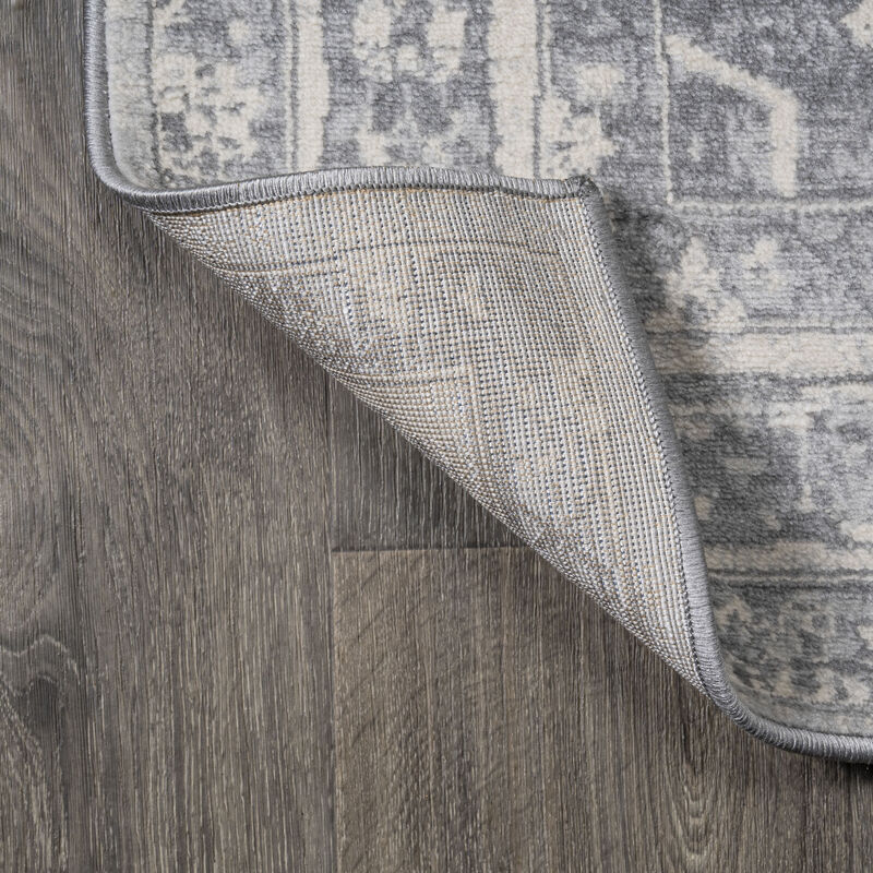 Modern Vintage Medallion Indoor Area Rug