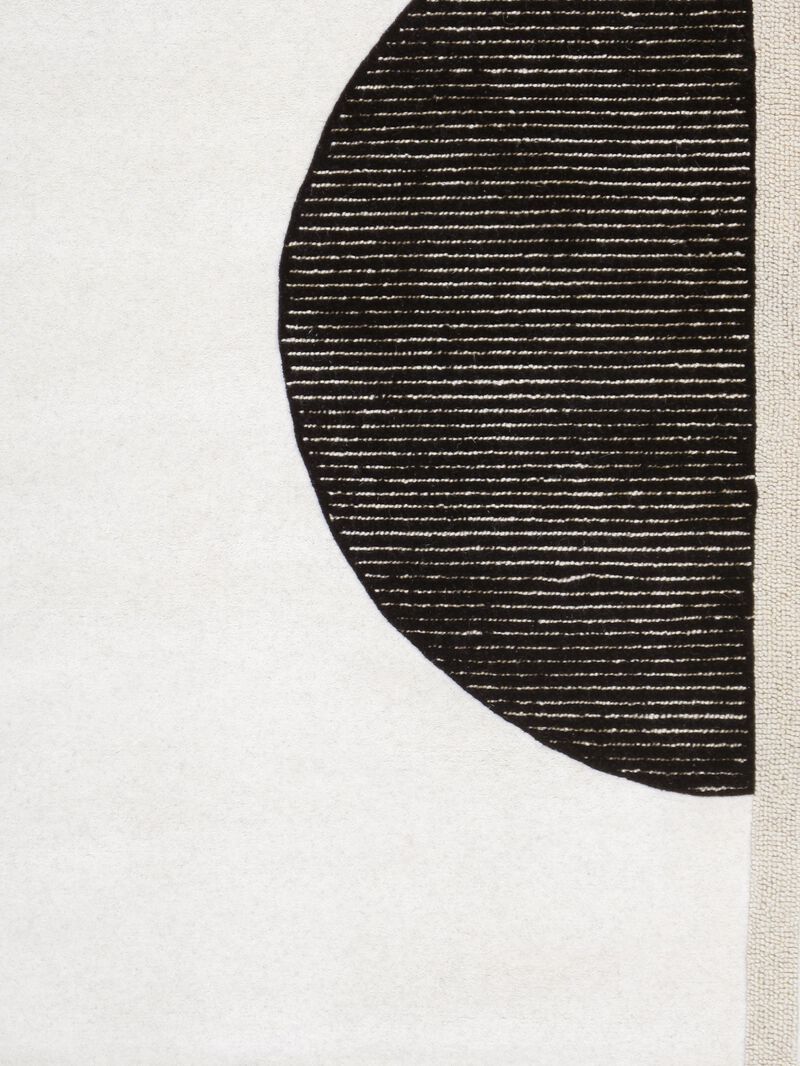 Pasargad Home Edgy Hand-Tufted Ivory Transitional Area Rug image number 1