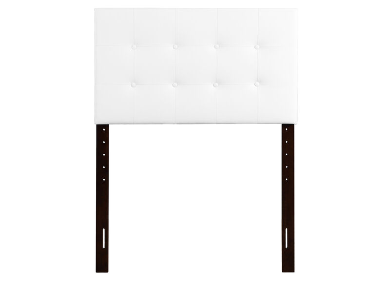 Super Nova Twin Upholstered Tufted Panel Headboard image number 0