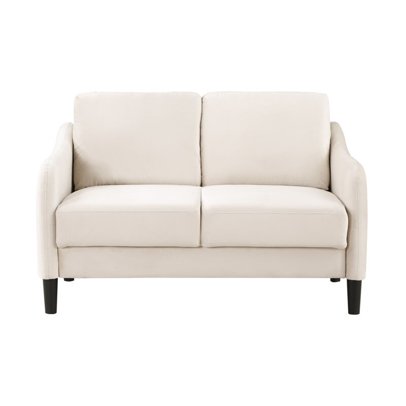 51.5" Loveseat Sofa Small Couch for Small Space for Living Room, Bedroom, Beige