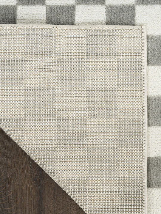 Serenity Home SRH09 Ivory/Gray 9' x 12' Rug