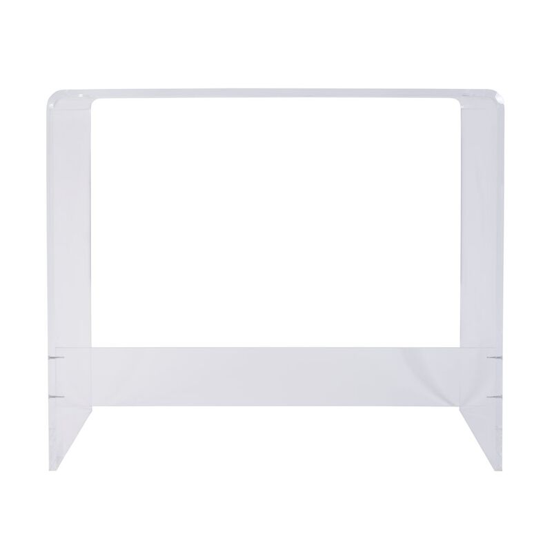 Butler Specialty Solara 36 in. W Rectangular Acrylic Desk, Clear image number 4