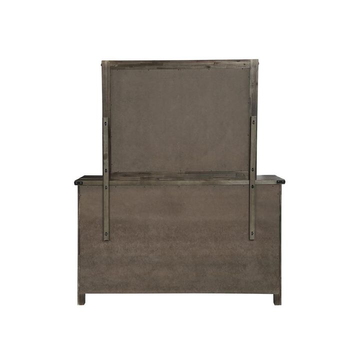 New Classic Furniture Furniture Galleon 7-Drawer Solid Wood Dresser in Walnut