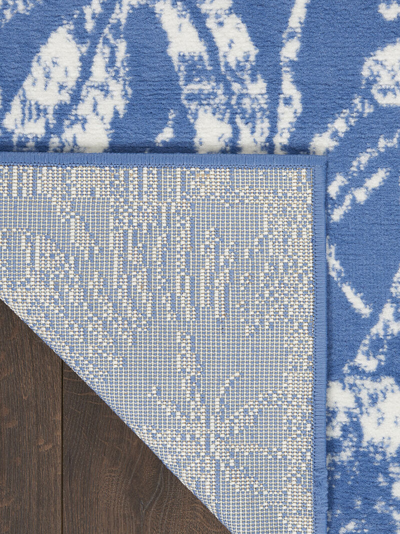 Whimsicle WHS05 Blue 6' x 9' Rug