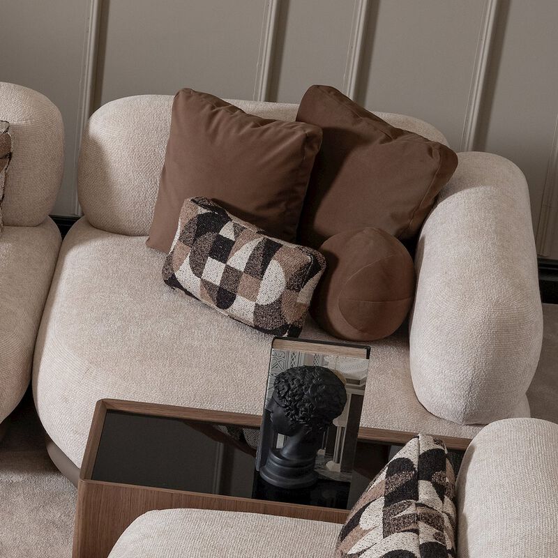 Bristol Point Corner Unit - Fawn/Saddle Brown image number 5