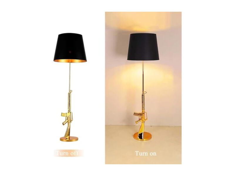 Modern Desk Lamp For Living Room Bedroom Desk Gold image number 3