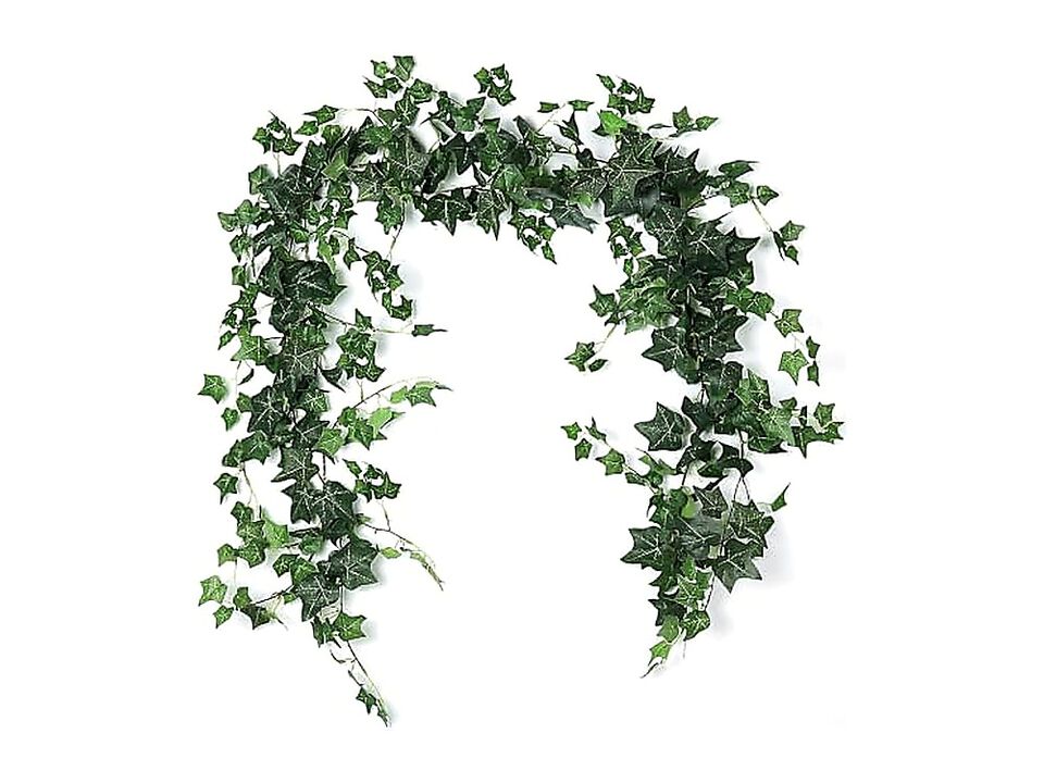 3 Strands Artificial Ivy Vines 6 Ft Green Garland Faux Hanging Plants Greenery