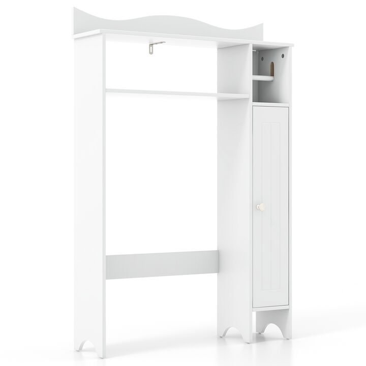 Over the Toilet Storage Cabinet with Toilet Paper Holder