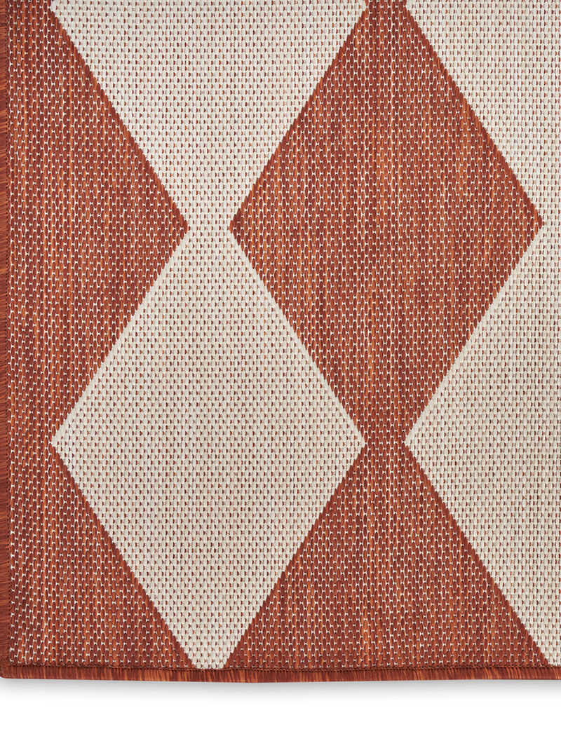 Positano POS04 Terracotta 2'2" x 8' Rug image number 4