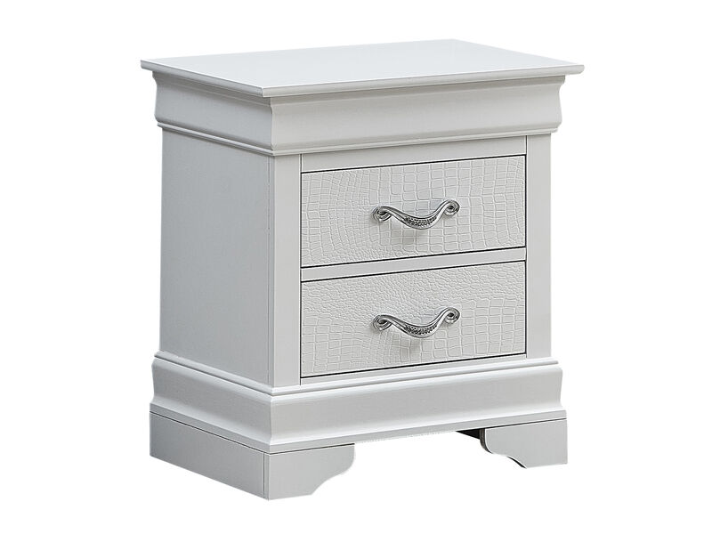 Lorana 2-Drawer Nightstand (24 in. H x 16 in. W x 21 in. D) image number 2