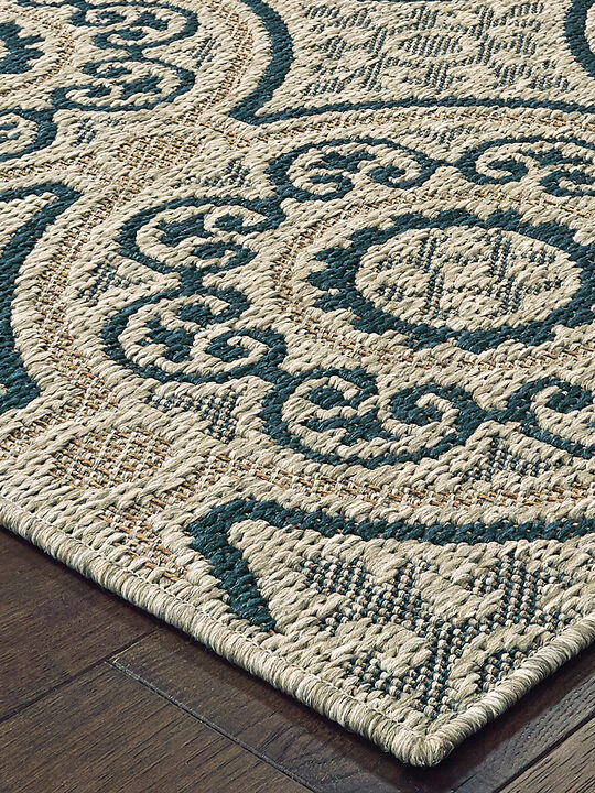 Latitude 3'3" x 5' Grey Rug