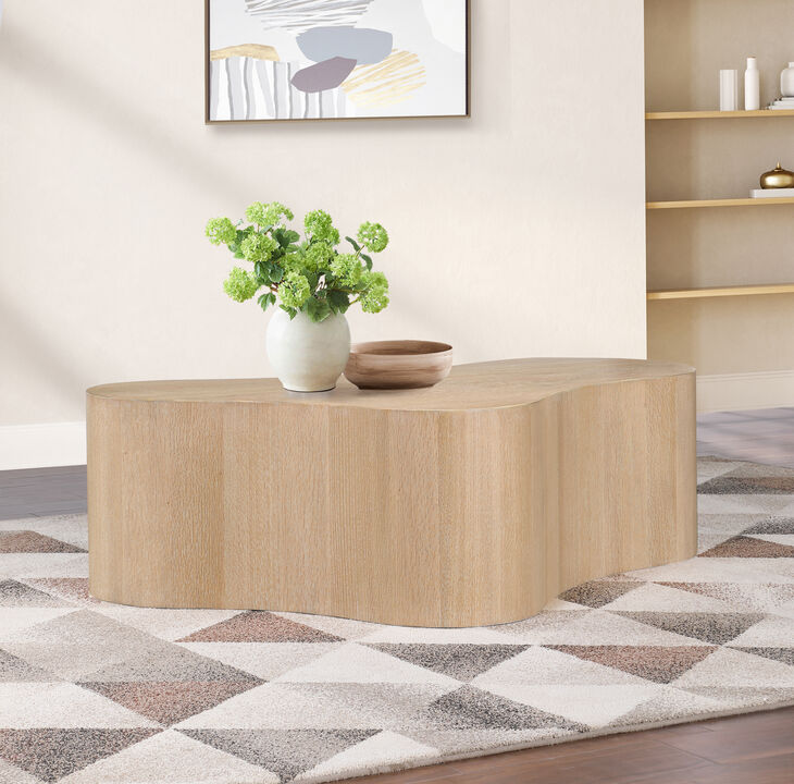 Meridian Furniture Zaire Natural Coffee Table