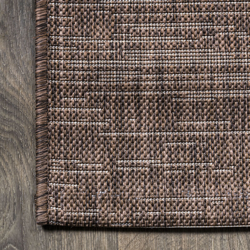 Tavira Modern Strie Indoor/Outdoor Area Rug