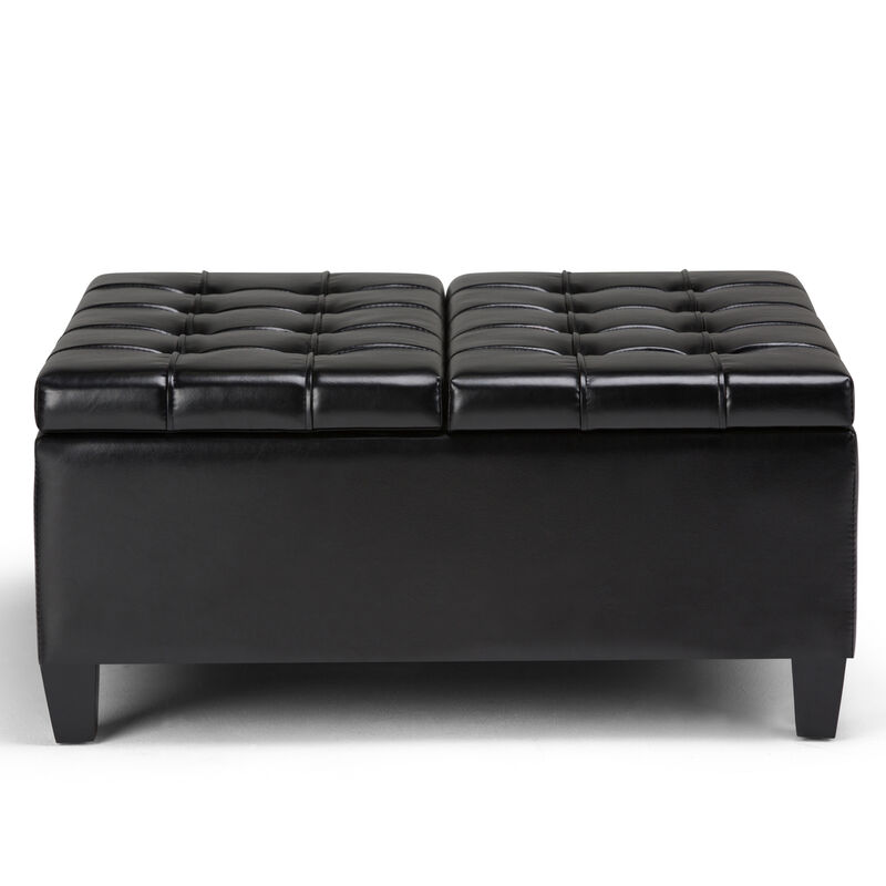 Harrison Transitional Square Coffee Table
