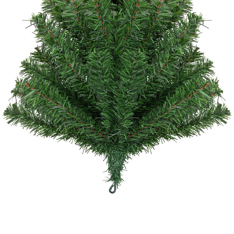 22" Green Pine Teardrop Artificial Christmas Swag - Unlit image number 6