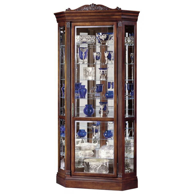 680290 Embassy II Corner Curio Cabinet