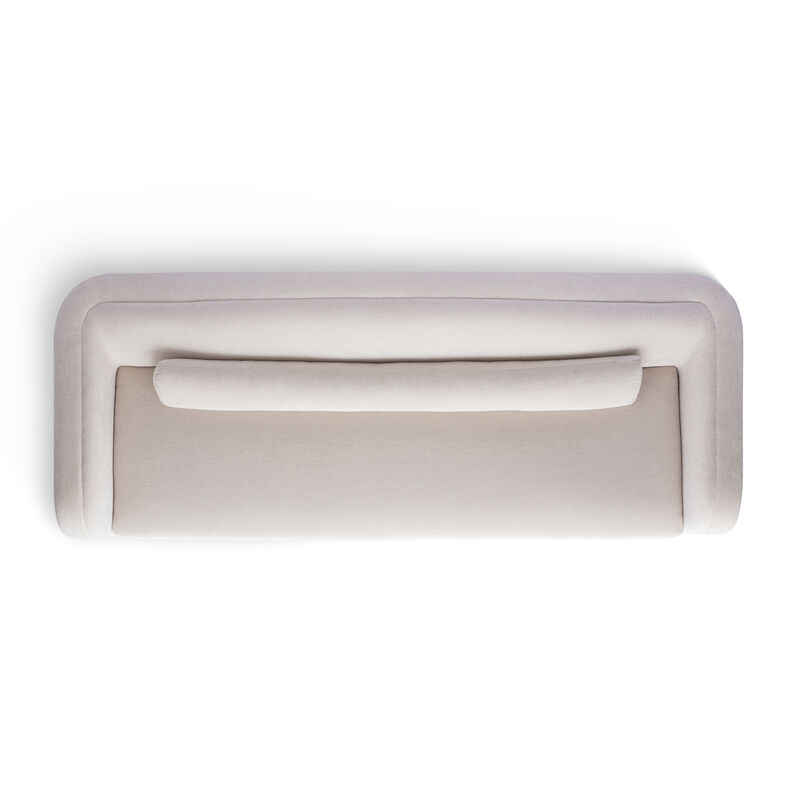 Camille Green Performance Linen Chenille Sofa image number 4
