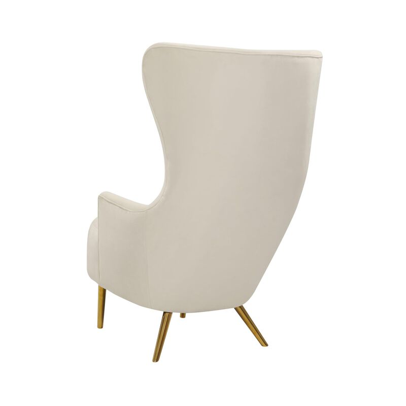 Casafoyer Julia Cream Wingback Chair image number 2