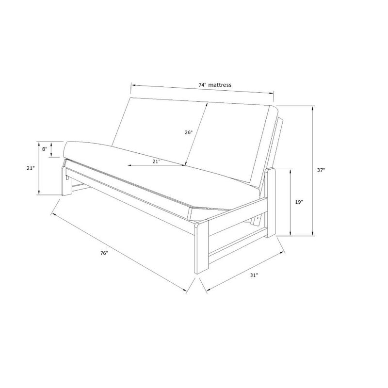 Aspen Frame-Reclaim Mocha Finish