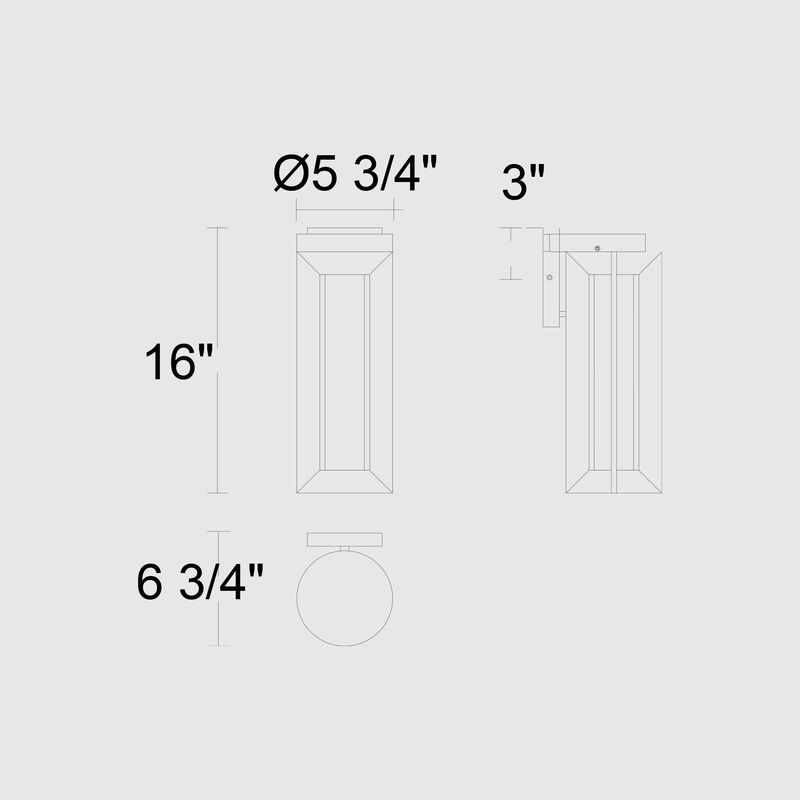 Aura 16 inch LED Wall Sconce image number 8