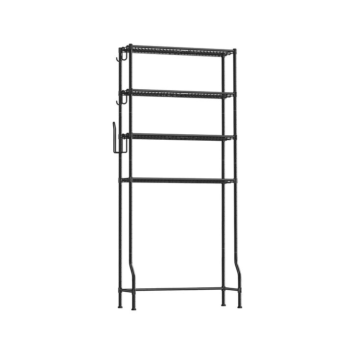 4-Tier Metal Over-the-Toilet Storage Shelf