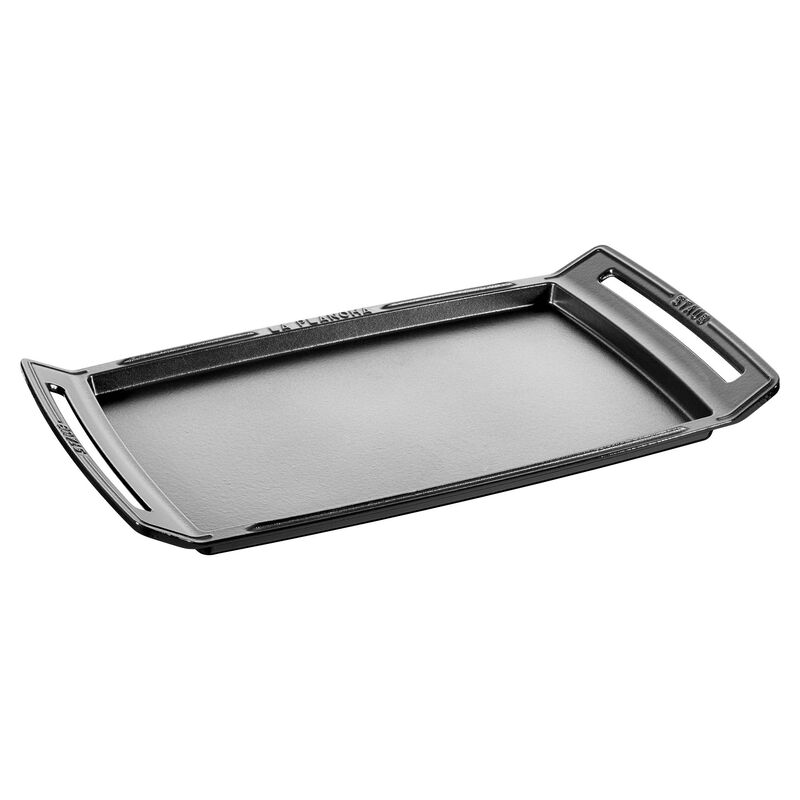 Staub Cast Iron 18.5 x 9.8-inch Plancha/Double Burner Griddle
