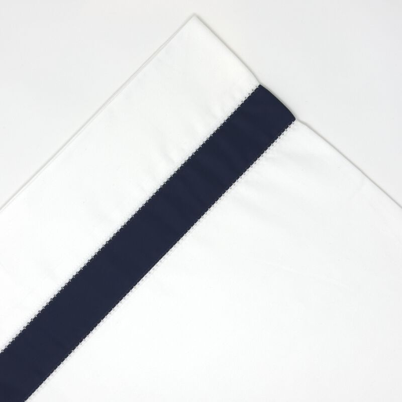 Pointehaven 525 Thread count Long staple cotton Bordered Hem, 4 pc sheet set