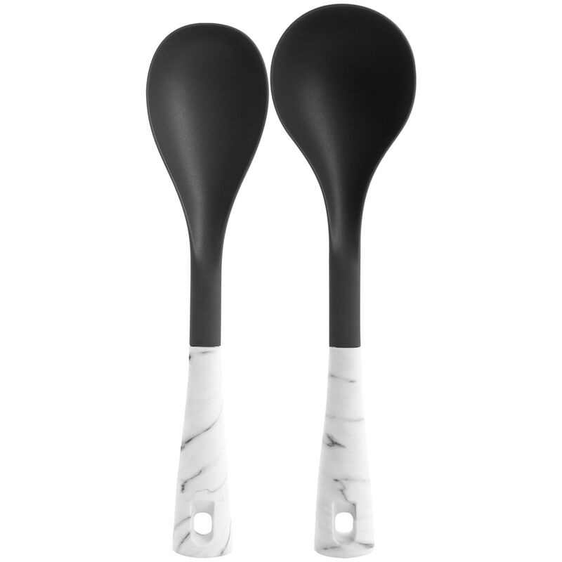 Oster 5 Piece Nylon Kitchen Tool Set in White Marble