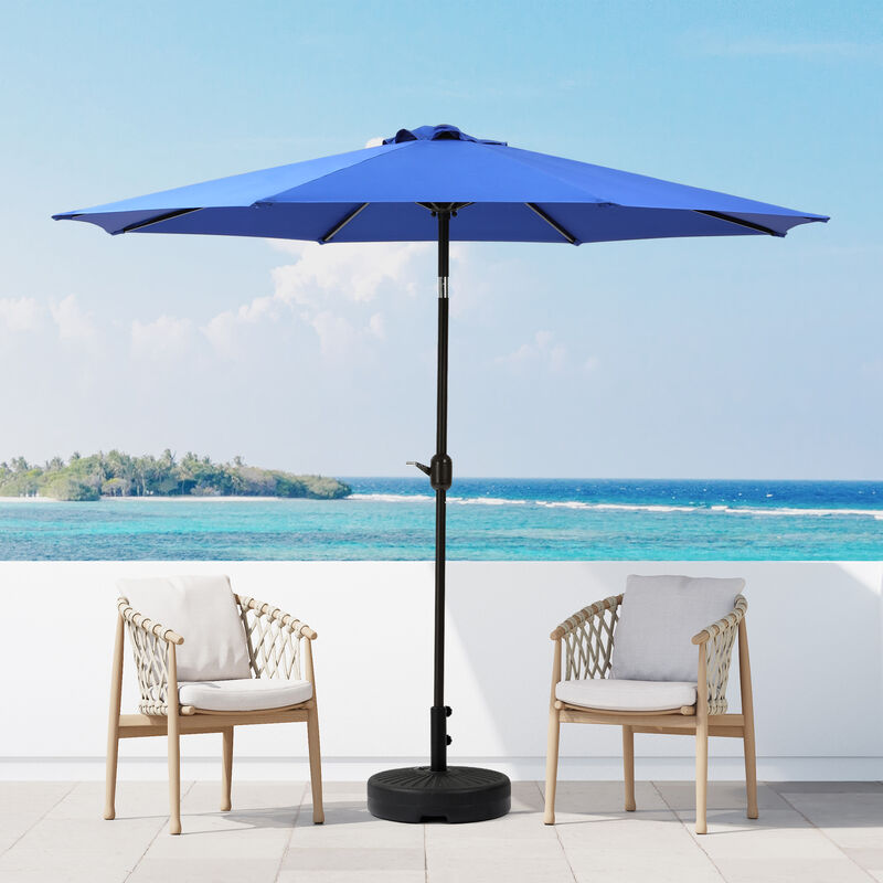 WestinTrends Westintrends 9 ft. Patio Table Umbrella with tilt and crank features
