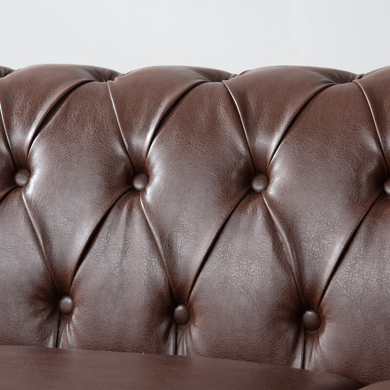 Zigda Traditional Square Arm Sofa image number 6