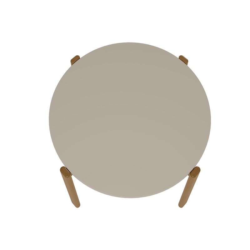 Gales Beige Round Dining Table