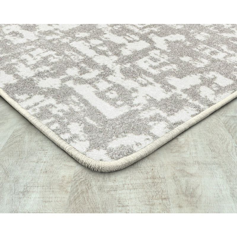 Joy Carpets WorkSpace Block Print  Area Rug