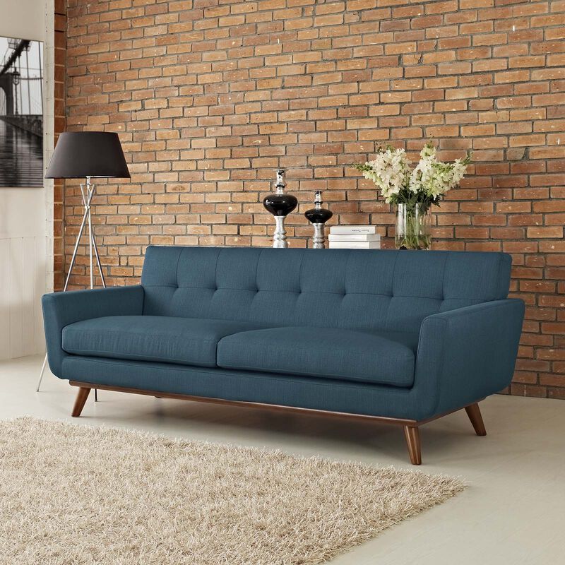 Engage Upholstered Fabric Sofa image number 1