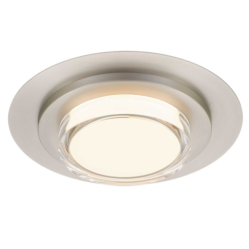Plate Round 16 in SS LED Flush Mount image number 0