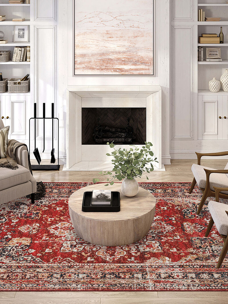 Jericho JC6 Garnet 9' x 12' Rug