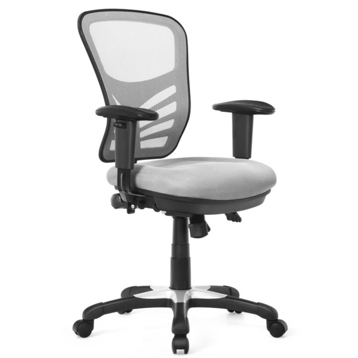 Hivvago Ergonomic Mesh Office Chair with Adjustable Back Height and Armrests