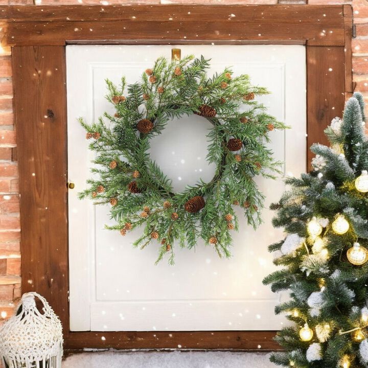 Pine Wreath for Winter, Holiday, or Rustic Home Décor