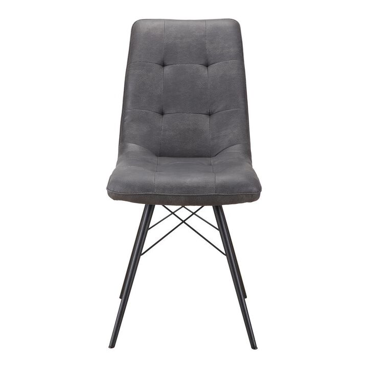 Modern Grey Dining Chairs - Morrison Collection (Set of Two), Belen Kox