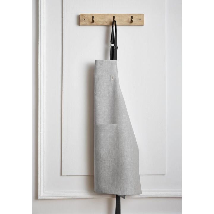 Solino Home 100% Pure Linen Apron - Kitchen Linen