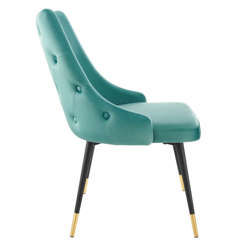 Adorn Dining Side Chair Performance Velvet Set of 2 image number 3