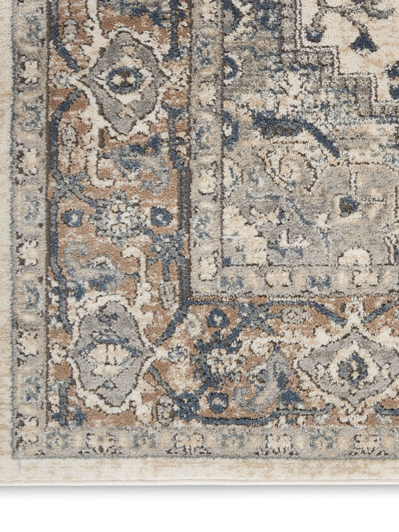 Quarry QUA05 Ivory/Gray 8'10" x 11'10" Rug image number 5
